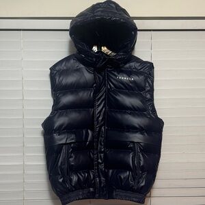 YoungLA Navy Blue Puffer Vest